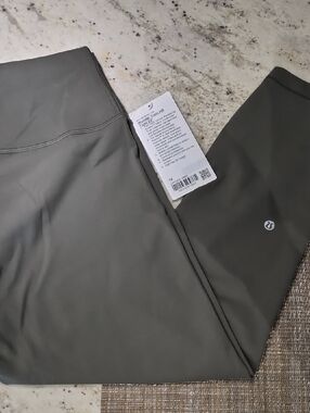 lululemon athletica Women's Olive Gray Wunder Train HR 25"